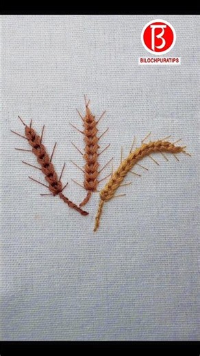 Easy-to-learn tutorial on the wheat-ear darning stitch