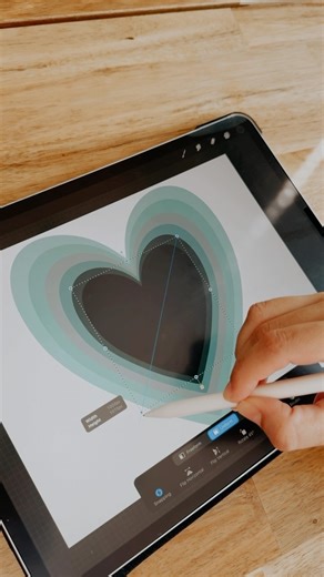 A quick heart illustration 💙 Using: ~ iPad Pro 12.9” ~ Apple Pencil 2nd gen ~ app: Procreate #procreate #digitalillustration #illustration #symmetrytool #learnprocreate #digitalbrushes #procreatebrushes #heartsillustration #heart #hearts #womenwhodesign #ladieswhodesing #drawdrawdraw #procreateillustration #doodling #procreateart #procreatedrawing #digitalart #digitalartist #lettersbyandre | Lettersbyandre