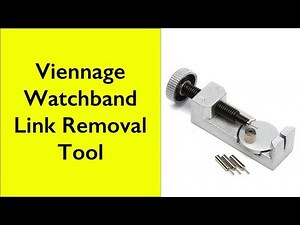 Review VIENNAGE Watch Band Strap Link Pin Remover Repair Tool
