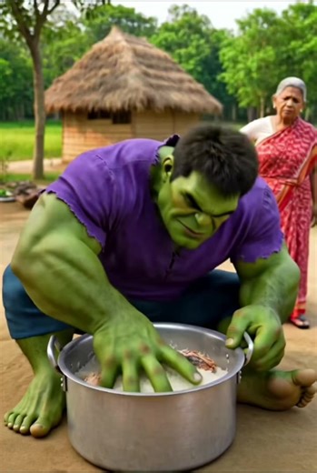 হাল্ক যা করলো দেখে সবাই অবাক 😱😂 | Funny Hulk Cartoon Video#viral #f #viralvideo #veo3
