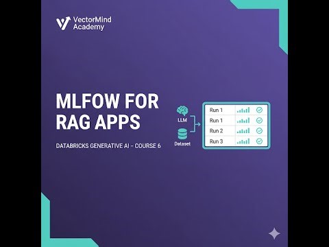 MLflow for RAG Applications – Tracking & Managing LLM Pipelines (GenAI Course – 6)