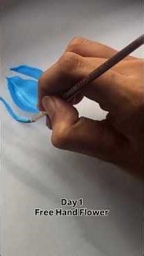 flower panting for fabrick🌼#fabrick panting🎨🖌️