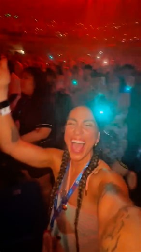 Robin Arzón on Instagram: "Acho… PR es otra cosa. 🇵🇷✨ This wasn’t just a concert. It was a spiritual experience. I found myself crying in the middle of the crowd, feeling like every beat was a deep bow to the ancestors. The sounds of la bomba, la plena, y salsa carried me back to kitchen tables and living room furniture covered in plastic. The energy of boricuas? Unparalleled. Resilient. Radiant. La isla’s Taíno blood is my own, and every voice in that stadium reminded me of the unbreakable t