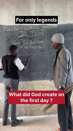 What did God create on first day ? #schoollife #God #tiktok #fypシ