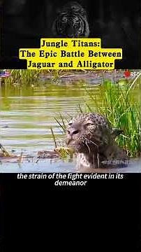 Jaguar vs. Alligator: Epic Hunt.