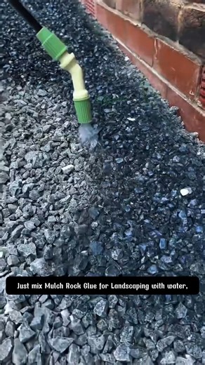 170K views · 580 reactions | Mulch Rock Glue for Landscaping 1 | Terra Nursery | Facebook