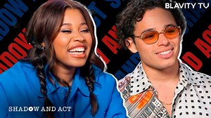 Dominique Fishback And Anthony Ramos On Fulfilling A Life Dream Of Working Together In 'Transformers: Rise Of The Beasts' - Blavity