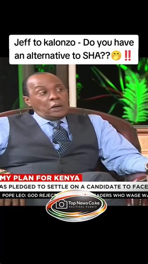 Jeff asks Kalonzo about SHA alternatives