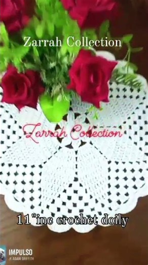 11"inc crochet doily patterns #love #music #crochet #doily #shorts #fashion #insight #reels #viral