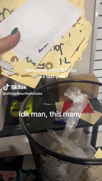 Selling, cutting and installing #artificialgrass isn’t for everyone but it’s for us! #yourfavoriteturfgirl is here every day knocking out calls, orders and helping run the front end and even knows how to throw down turf! #supportlocalbusiness and stop by today to #talkturf with us!