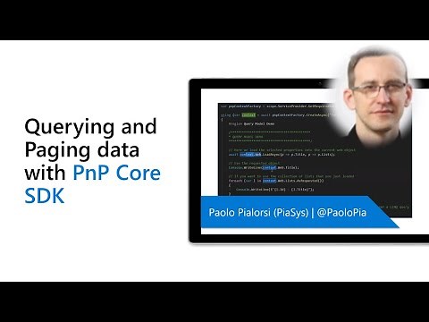 Querying and Paging data with PnP Core SDK