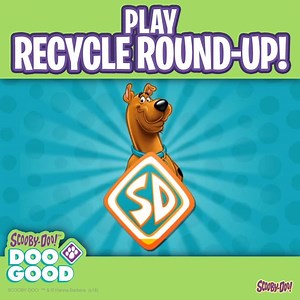 It's time to play ♻️ Round-Up! Head to the Scooby-Doo Good website to try your hand at this fun game! http://bit.ly/2I2jiP7 | Scooby-Doo