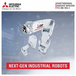14K views · 237 reactions | Mitsubishi Electric offers a wide range of high precision industrial robots, to help make Smart Manufacturing possible. #PartneringIndia To read more about them, click here https://bit.ly/35BEjhk | Mitsubishi Electric | Facebook