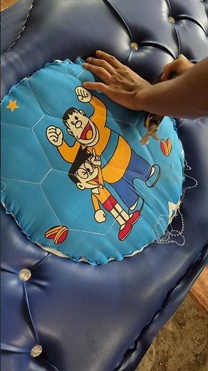 character fabric installation process