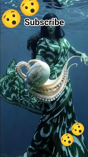 Indian Girl vs Pakistani Girl: Who Catches the Giant Octopus? 🌊🐙 | Epic Challenge