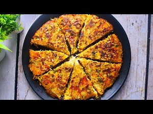 বাঁধাকপি দিয়ে তৈরি করে নিন সুস্বাদু এই নাস্তা রেসিপিটি | Cabbage Omelette Pizza