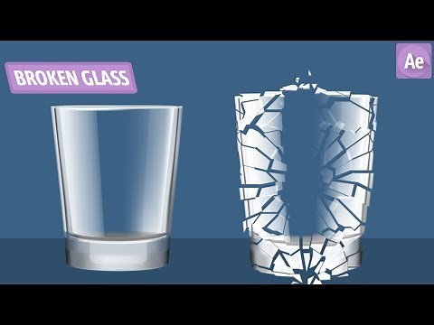 Broken Glass Animation Tutorial in After Effetcs