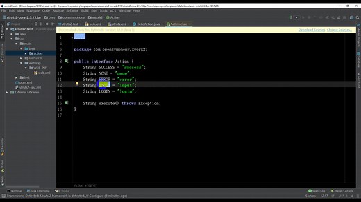 千锋java达摩院：002.主流框架系列-Struts2-环境搭建