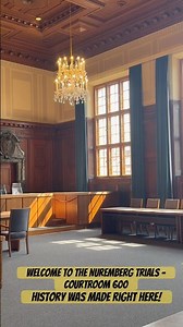The Courtroom that changed history forever | Nuremberg Trials #nurembergtrials #history #germany