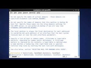 Postfix Configuration - main.cf