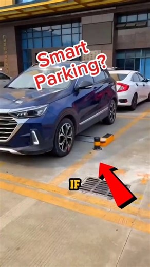 Smart Parking System! This automatic parking barrier detects when a car is parked — and raises or lowers automatically to block or allow vehicles! 🔥 No more arguments over parking spaces — pure smart tech at work! 😎💡 #SmartParking #Innovation #GadgetTech #ParkingSystem #FutureTechnology #OutOfTime | Out Oftime