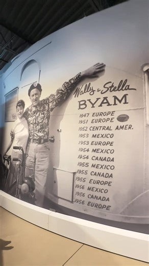Step back through 95 years of iconic history at the Airstream Heritage Center. From vintage models to one-of-a-kind artifacts, there’s a lot to see – including, for a limited time, our special exhibit on the artwork of Airstreamer artist Michael Lambert. “A Love Affair with Aluminum” will run through March 21, 2026. If you haven’t had a chance to see this incredible exhibit of original Airstream artwork, now is the time to plan your visit to Jackson Center, Ohio. To book a plant tour and learn m