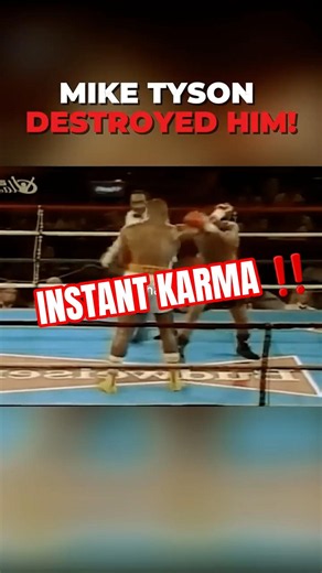 He Hit After The Bell… Then Mike Tyson Destroyed Him!