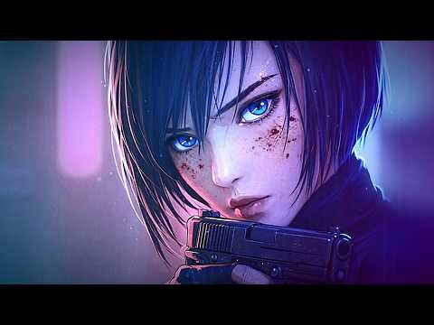 After the Shot – The Cybergirl Assassin | Cyberpunk Synthwave Mix | Dark Retrowave Noir