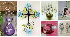 Aprende la técnica de alambrismo y haz lindos adornos y bisutería