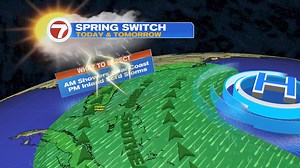 A little taste of summer today and tomorrow with the risk for morning showers and then afternoon, sea-breeze-driven storms. Some drier air returns starting Thursday, leading to more sunshine and lower rain chances once again. | 7Weather