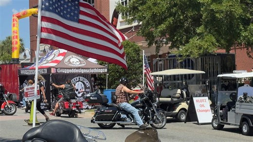 A patriotic and fun start to Leesburg Bikefest 2026