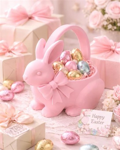 Easter Bunny Basket STL, Decorative Storage File (digital Download) - Etsy