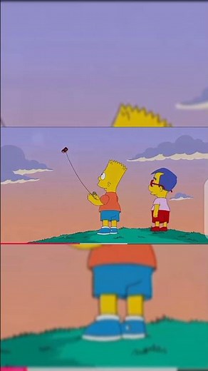"Simpsons Son Lost in the Dark Night 😱👻"