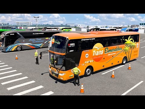 Guayaquil to Cuenca Bus Terminal on the Zhong Tong Navigator LD American Truck Simulator