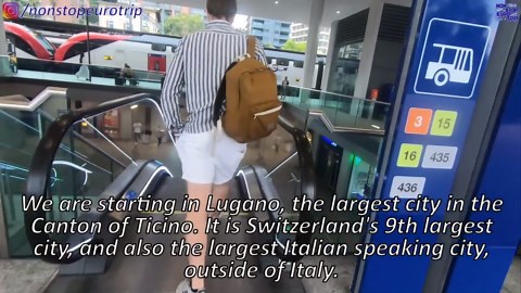 Switzerland's flagship luxury trains / SBB Stadler RABe 501 Giruno first class from Lugano to Zurich