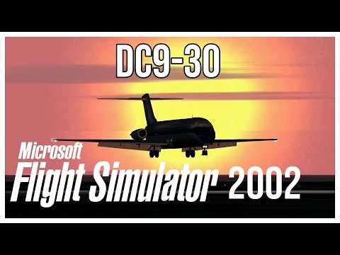 Flight Simulator 2002 Justflight DC9-30 VORs to Vancouver