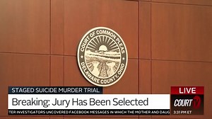 Staged Suicide Murder Trial: Jury is Seated