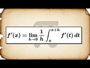 The Derivative is an Integral Average? Rethinking the Foundations of Calculus!
