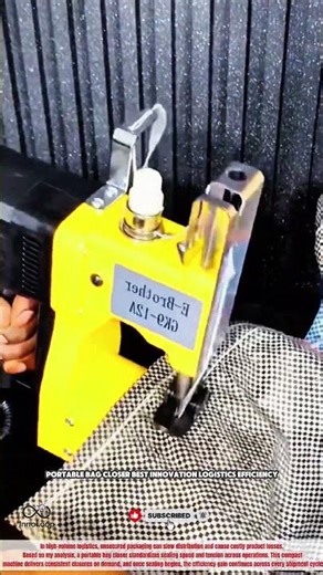 Portable Bag Closer Best Innovation Logistics Efficiency
