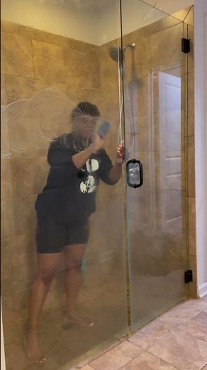How To Clean Glass Shower Doors | Soap Scum and Hard Water Remover