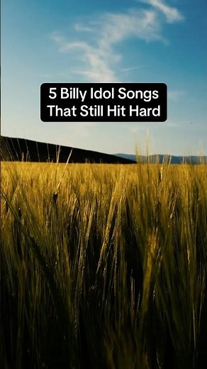 5 Billy Idol Songs That Still Hit Hard