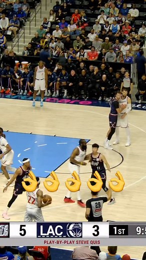 LA Clippers on Instagram: "Kawhi with FIVE threes in the first half "