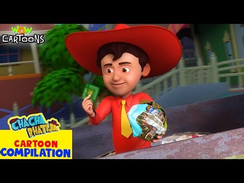 Bhatija Ka Magical Food | Chacha Bhatija Cartoon Compilation | Wow Cartoons
