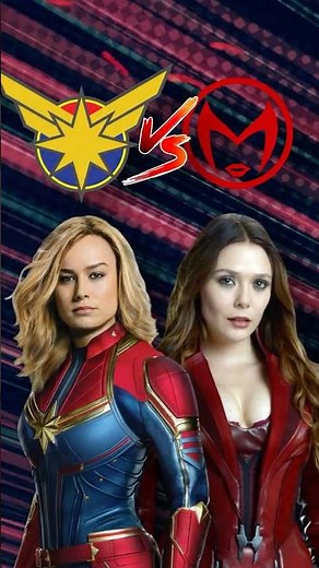 Captain Marvel vs Scarlet Witch: Who's The Strongest?