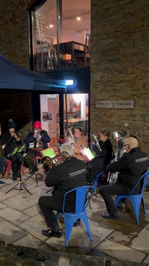 🌟 Penclawdd Brass Band is now on, come over and join us 🌟 | Middle of the Road Cafe