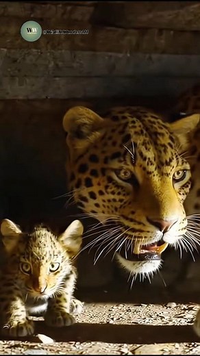 Tiger vs Leopard Inside a Dark Cave — Rare Predator Battle Caught on Camera