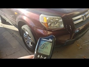 2008 Honda Pilot Alarm/Remote Start Installation DIY - Compustar 1 mile range kit -