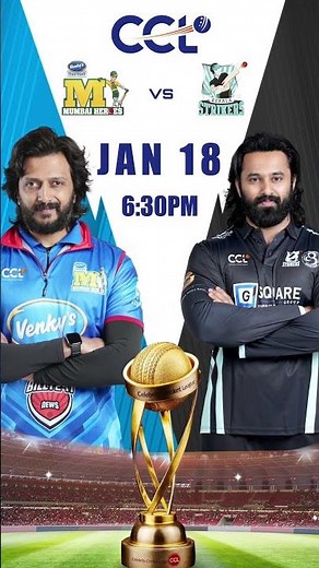 Mumbai Heroes vs Kerala Strikers | Catch all the action LIVE on JioHostar | CCL 2026