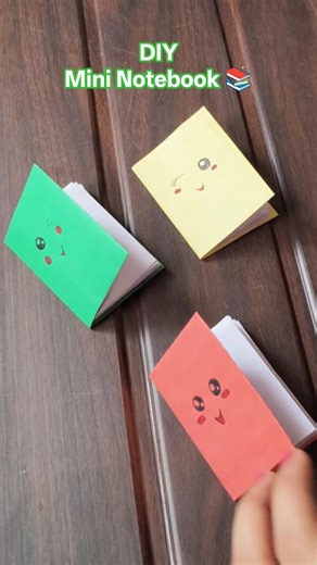 Mini Paper Notebook 📚| Easy Paper Craft DIY #easypapercraft #diy #minibook #paperart