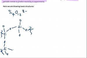 Draw a Lewis structure for each species: (a) The cyclic...